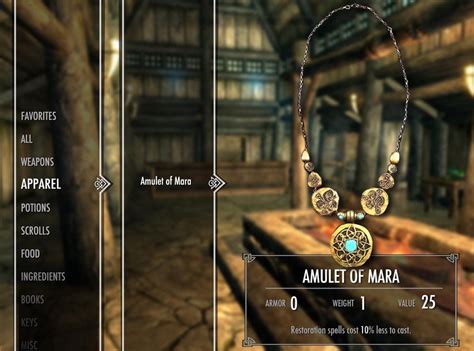 where to get the amulet of mara|skyrim marriage amulet.